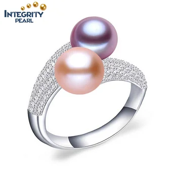 genuine pearl ring