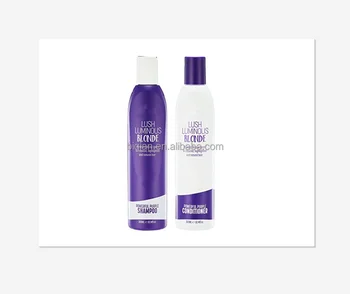 Purple Toning Shampoo Color Treated Silver Grey Hair Paraben Free