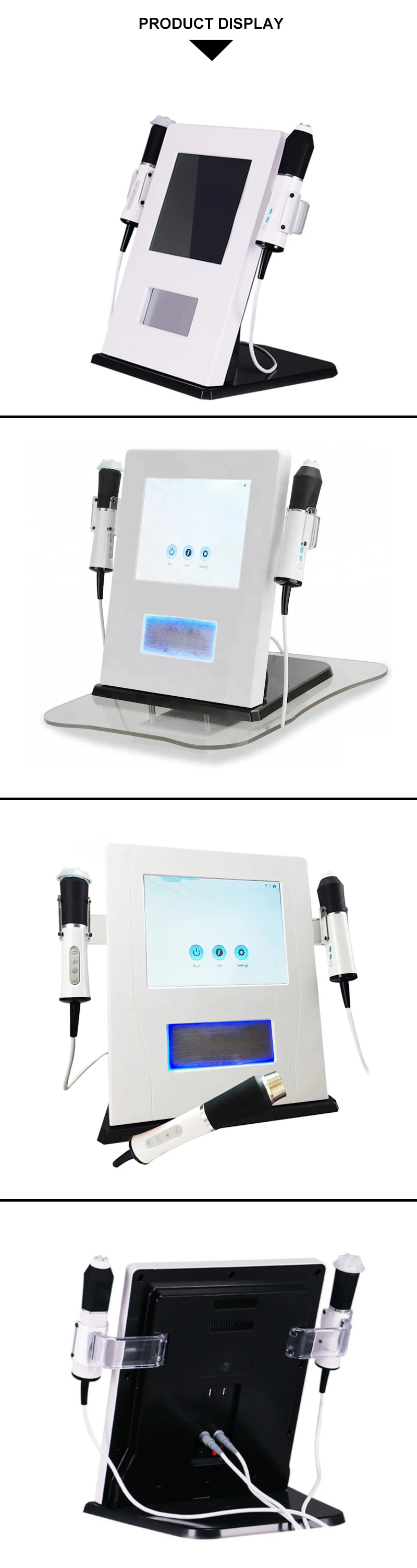 RF Ultrasound Co2 Machine Ultrasonic ABS Multi-function Beauty Equipment,multi-function Beauty Equipment 3 in 1 12 Months,1 Year