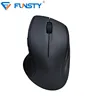 China Factory Promotion Black Optical Ergonomic Wireless Mouse