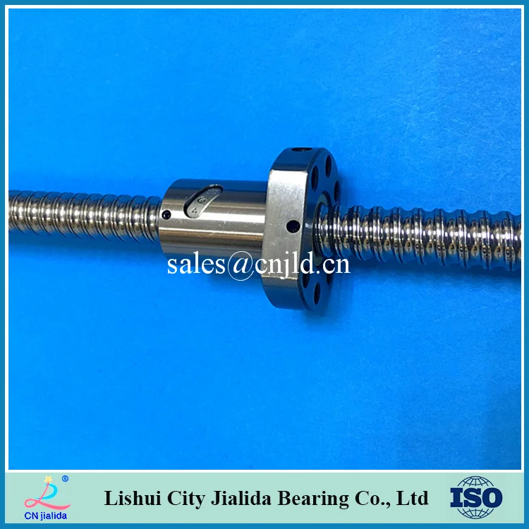 Rolled Thread Ball Screw Sfu 1204 L 1000mm Rail And Nut For Cnc Machine