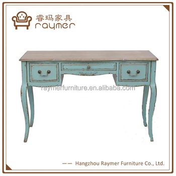 Rustic French Vintage Blue Wood Carved Entryway Console Table Style Product On Rustic French Vintage Blue Wood Carved Entryway Console Table Style Product On