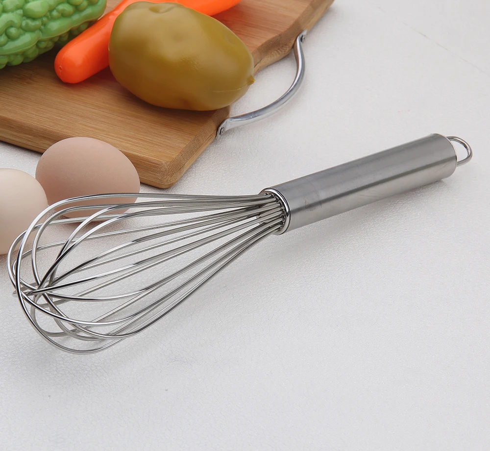 Nontoxic Stainless Steel Silicone Hand Mixer Egg Beater