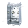Canadian Style Electrical Galvanized Steel Single Gang Device Switch Boxes