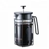 1000ML Custom Black High Borosilicate Glaass Manual Filter Coffee Maker Portable