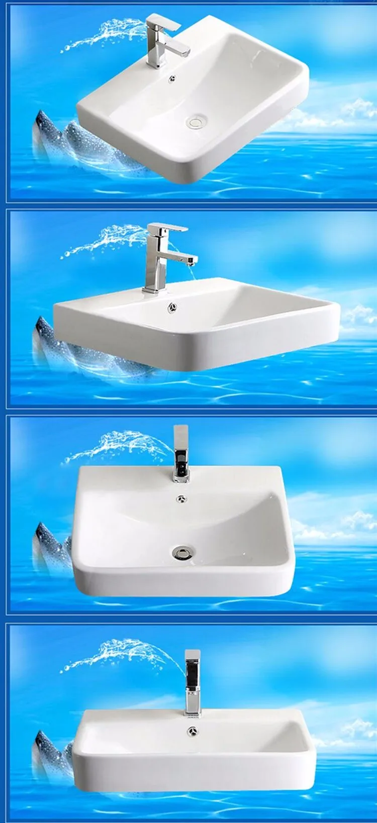 China factory cheap vanity bathroom sinks for sale
