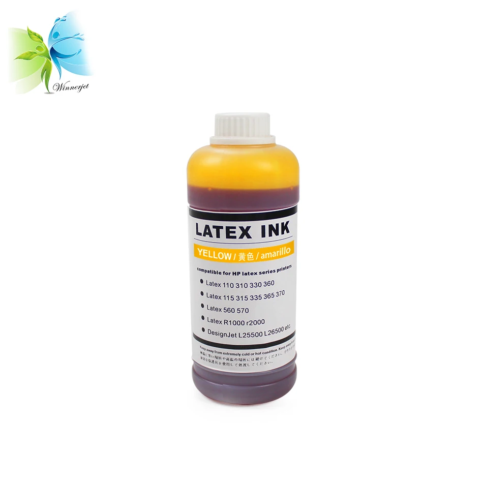 1000ml Bottle Compatible Bulk Refill Latex Printing Ink For Hp Latex