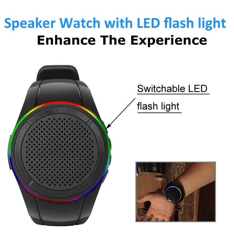 Bluetooth speaker watch