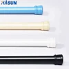 Wholesale bathroom accessories custom shower curtain rod metal Telescopic shower rod