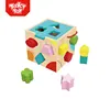 Wooden Educational Wholesale Shape Sorter Cube Toy