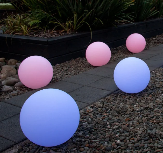 Illuminated Waterproof Round Light Sphere 50cm For Outdoor Buy Light