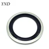 High Quality Self-centering Black Rubber Metal Composite Gasket Made in China