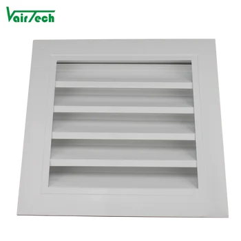 Aluminum Outdoor Ventilation Waterproof Fixed Louver Fresh Air Vent ...