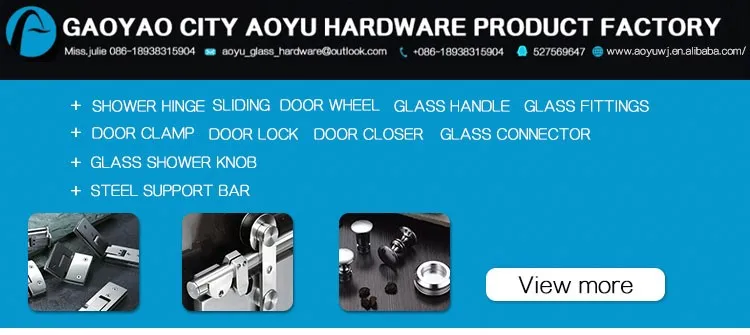 Oem Interior And Exterior Folding Barn Sliding Door Hardware