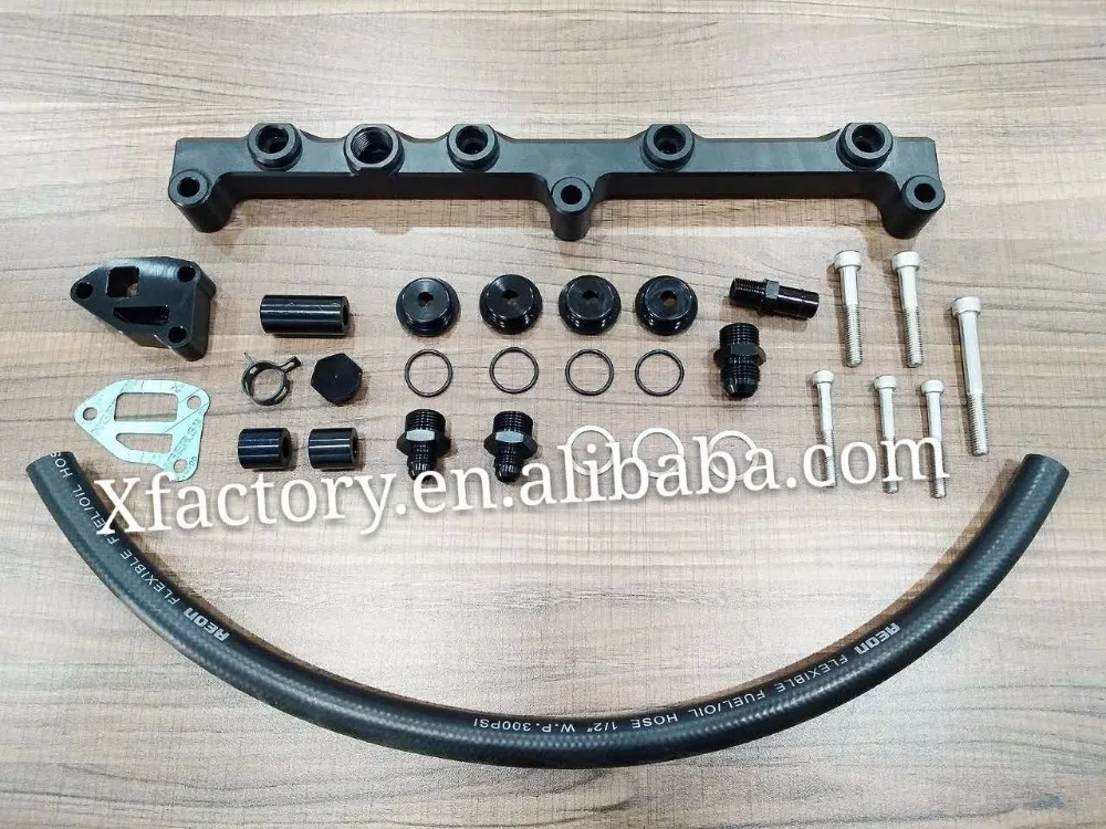 High Volume Aluminum Fuel Rail Kits For Nissan Silvia S14 S15 Sr20 Vct