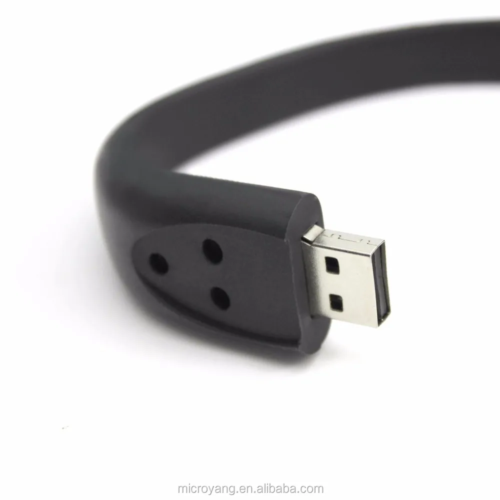 Bracelet Black 16GB USB 2.0 Pen Drive Flash Drive Pen Drive Memory Stick