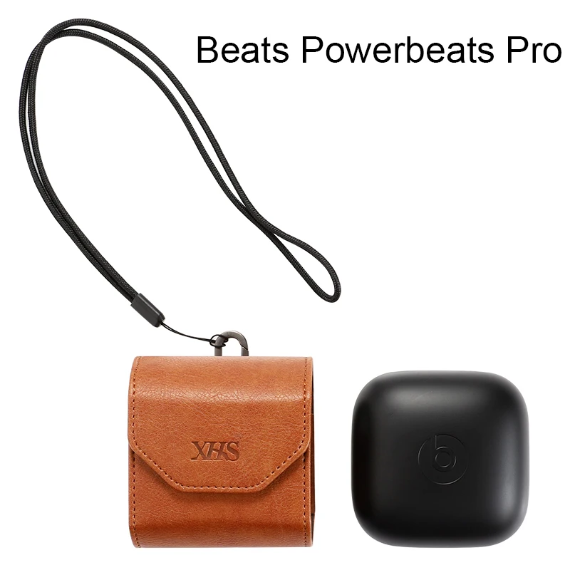 Portable Antilost Storage Pu Leather Case For Beats Powerbeats Pro Buy Portable Case For For