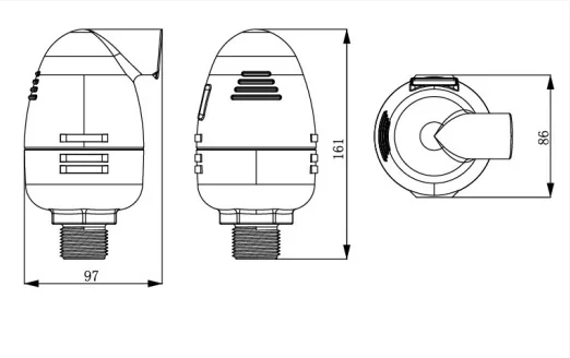 1 Inch Combined Plastic Vacuum Air Release Valve For Drip Pipe Irrigation System Buy Air Valve Irrigation Air Valve Plastic Air Valve Product On Alibaba Com