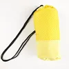 microfiber sports towel with web bag super aubsorbent quick dry travel gift