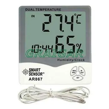 digital humidity and temperature monitor