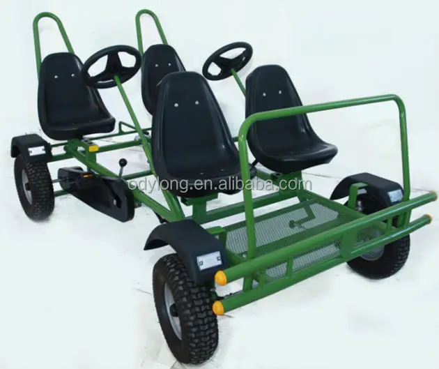 Pedal Car 4 Person Factory Price With Good Quality 3,4 Wheels Buy