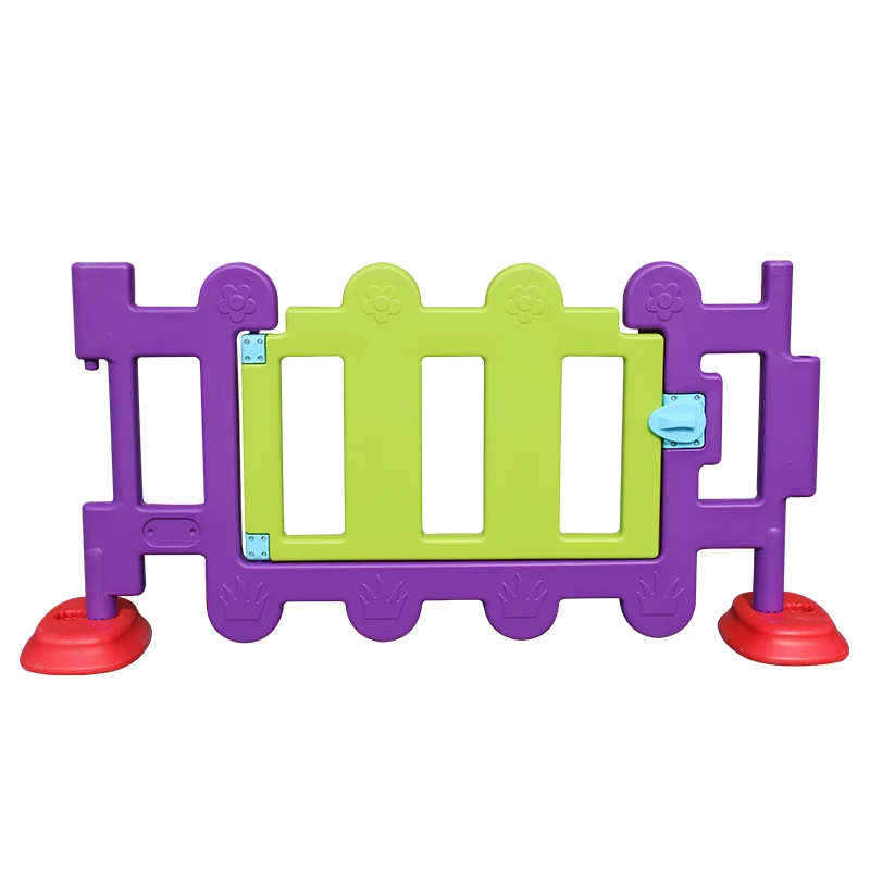 Colorful Daycare Kids Indoor Plastic Fence Activity Center Plastic