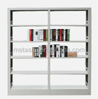 Heavy Duty Customized Library Furniture Metal Book Shelves Furniture Metal Library Book Shelves