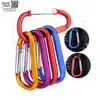 Laser Engraved Metal Carabiner Attaches to any Backpack or Brief case
