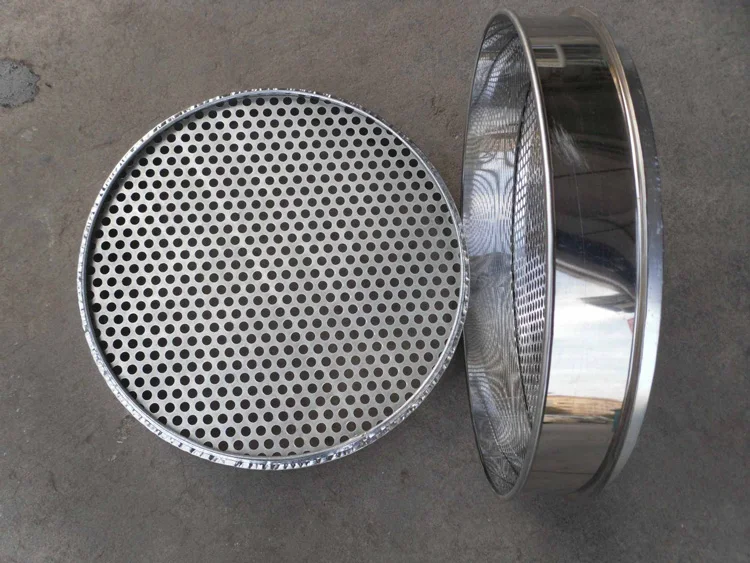 Aggregate Asphalt And Grain Perforated Plate Sieves - Buy Perforated ...