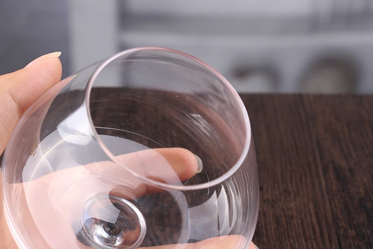 Stemless Brandy Glass Wine Glass,Crystal Brandy Glasses Without Stem
