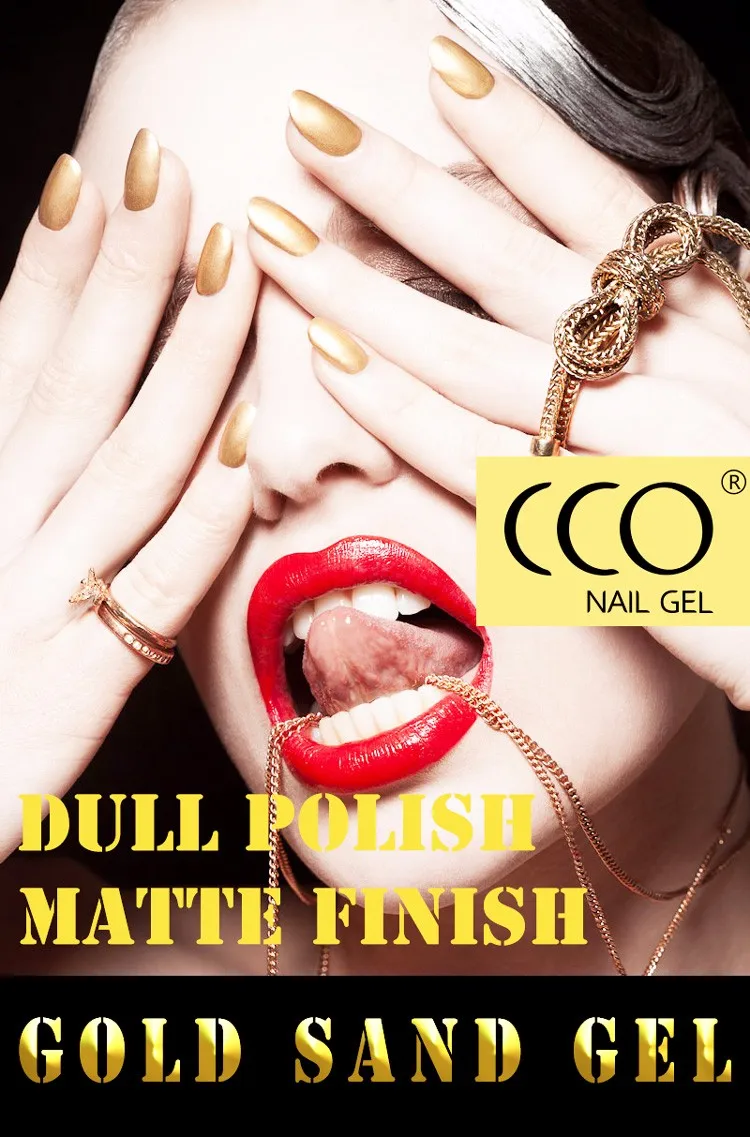 CCO high quality nail polish odorless aled light easy nail art gold sand gel uv gel,gel nail polish sales