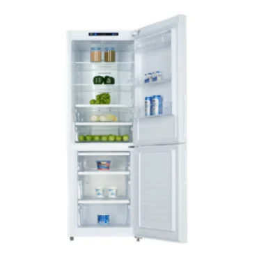 318l No Frost Bottom Freezer Home Fridge Combi Double Door Glass