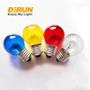 G40 Christmas Beautiful Colorful B22 E27 5W 15W Incandescent Bulb edison lamp outdoor light green blue red yellow , INC-COLOR