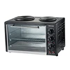30L home Kitchen appliance portable electric pizza oven with double hot plate for cooking