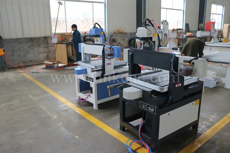 Factory supply customized 4 axis table move cnc router machine 6060 for wood/metal