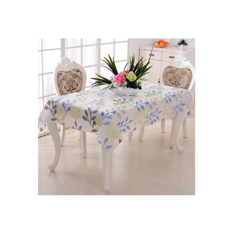 Yellow Plastic Table Cloth Printed,Peva Table Cloth Roll Custom Buy