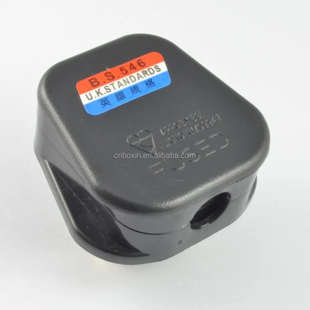 250V BS 3 פין 13 AMP התמזגו Plug בריטניה typeG עם התמזגו כוח חיווט תקע