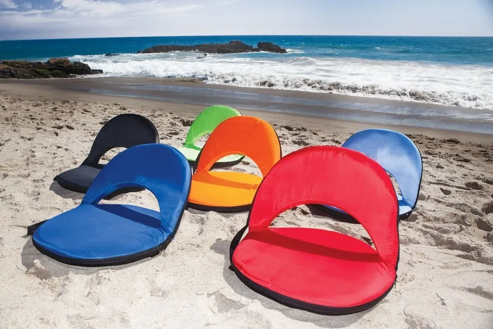 Reclining Stadium Seat Multiuse Portable Padded Cushion Picnic Beach