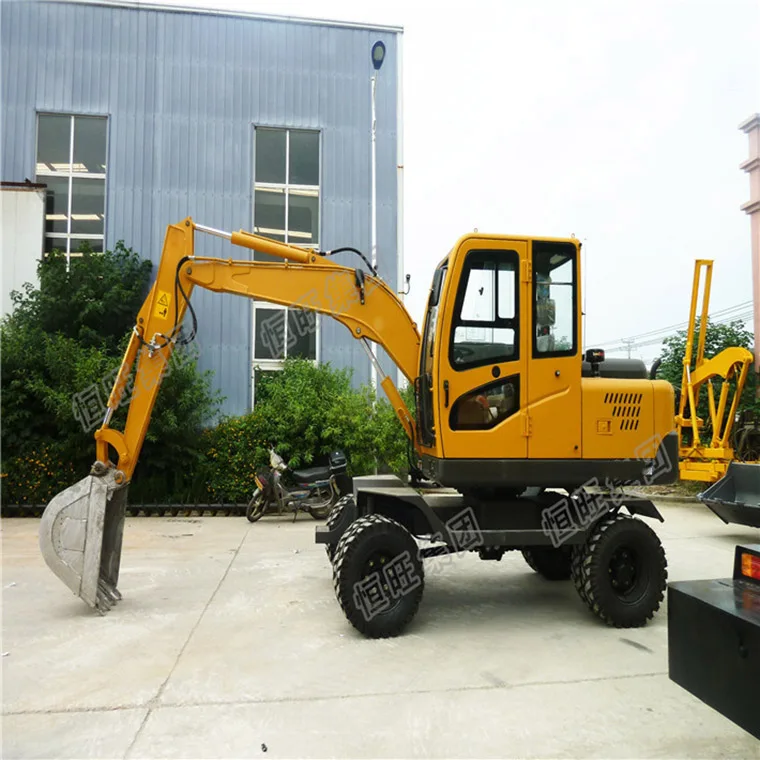 Four wheels excavator loader typewheel backhoe loader for sale