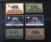 CALIFORNIA STATE FLAG REPUBLIC POLICE USA ARMY FULL COLOR HOOK &amp; LOOP PATCH BADGE STOCK