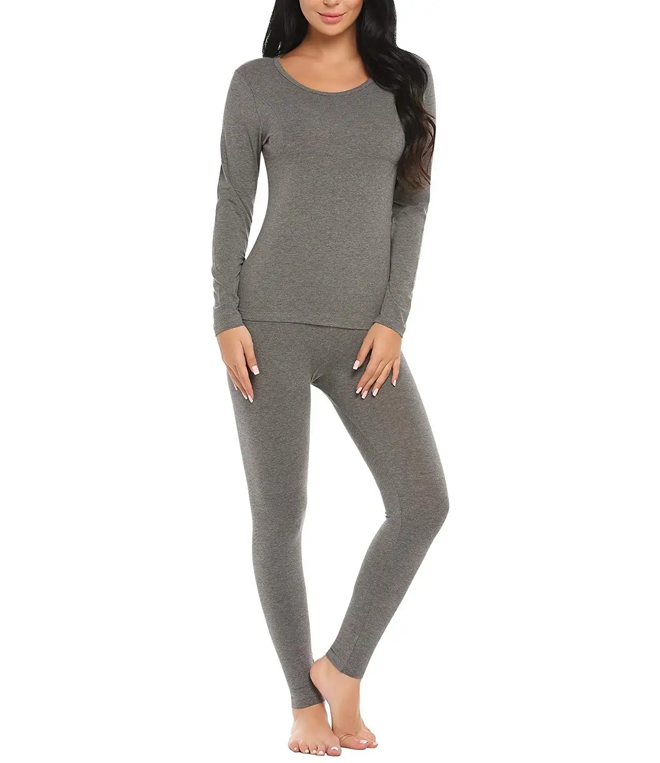 Yayu Men Ultra Soft Cotton Thermal Underwear Long Johns Sets