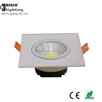 5w 7w Square White Cob Led Ceiling Spotlights 5w 7w Square White Cob Led Ceiling