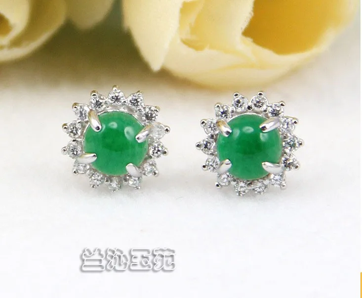 Earrings Jade Find Deals On Line At Alibaba Get Quotations Natural Malay Jade Beautiful Green Earrings Earring 475 Egg Noodles
