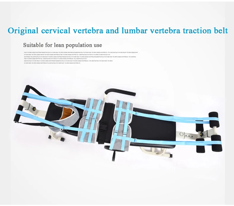 Folded Rehabilitation Equipment Cervical Vertebra Therapy Lumbar Traction Bed
