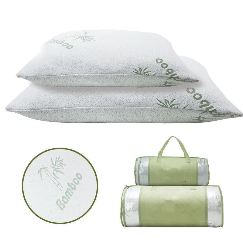 Hotel Bamboo Bamboo Memory Foam Pillow Hypoallergenic Comfort Queen/king Buy Hotel Comfort
