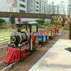 High quality kid games big amusement park electric train for sale