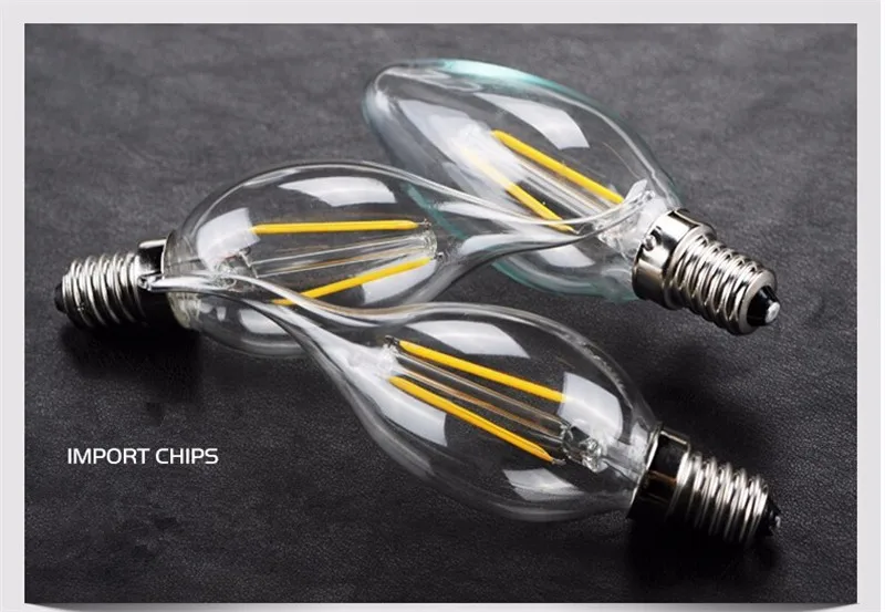 C35 Led Bulb Filament 2w 4w 6w White Led Edison Bulbs Ce Rohs Approved Buy C35 Led Bulb 6324