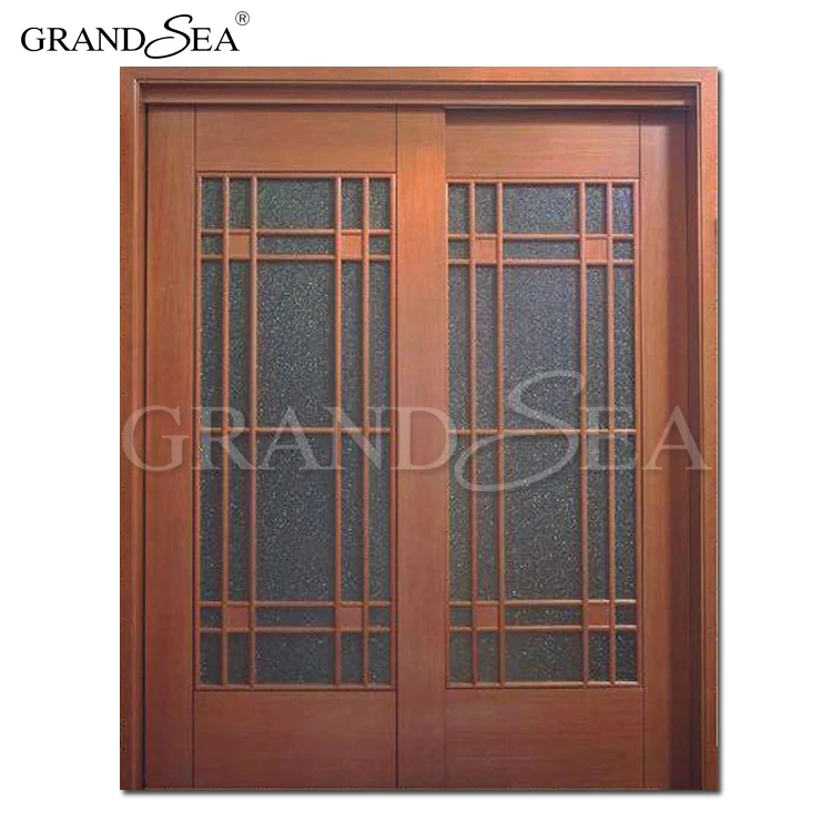 Wood Patio Doors Design In Bangladesh Bottom Track Sliding Door