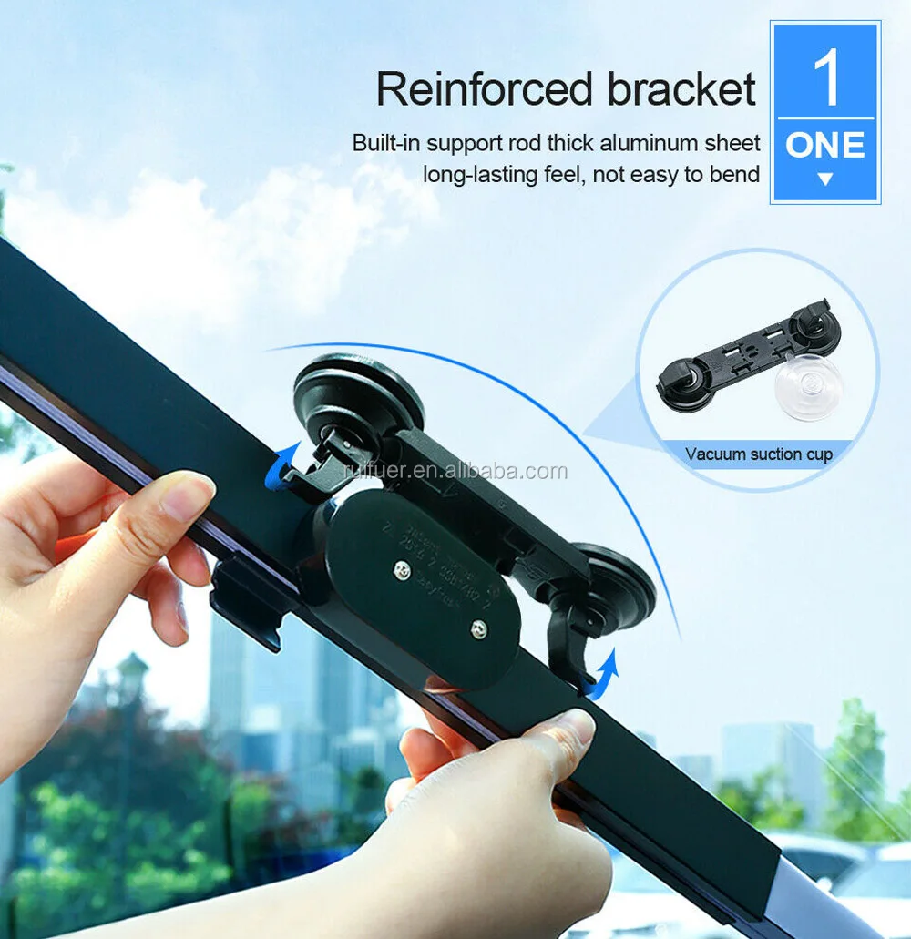 Windshield Sun Shade Retractable Window Shade UV Ray Reflector Foldable Shield Cover Aluminum Foil Sunshade Cover.jpg