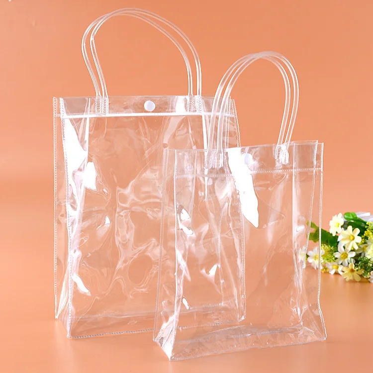 Transparent Bag For Women Clear Pvc Vinyl Plastic Shoulder Handbag ...